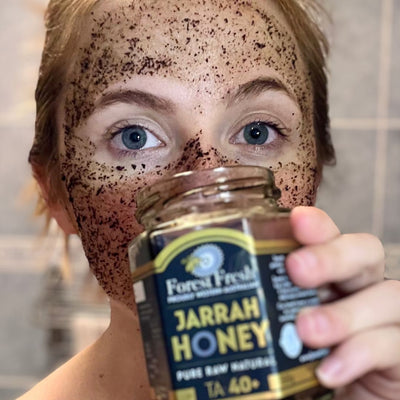 DIY Coffee Honey Face Scrub Recipe