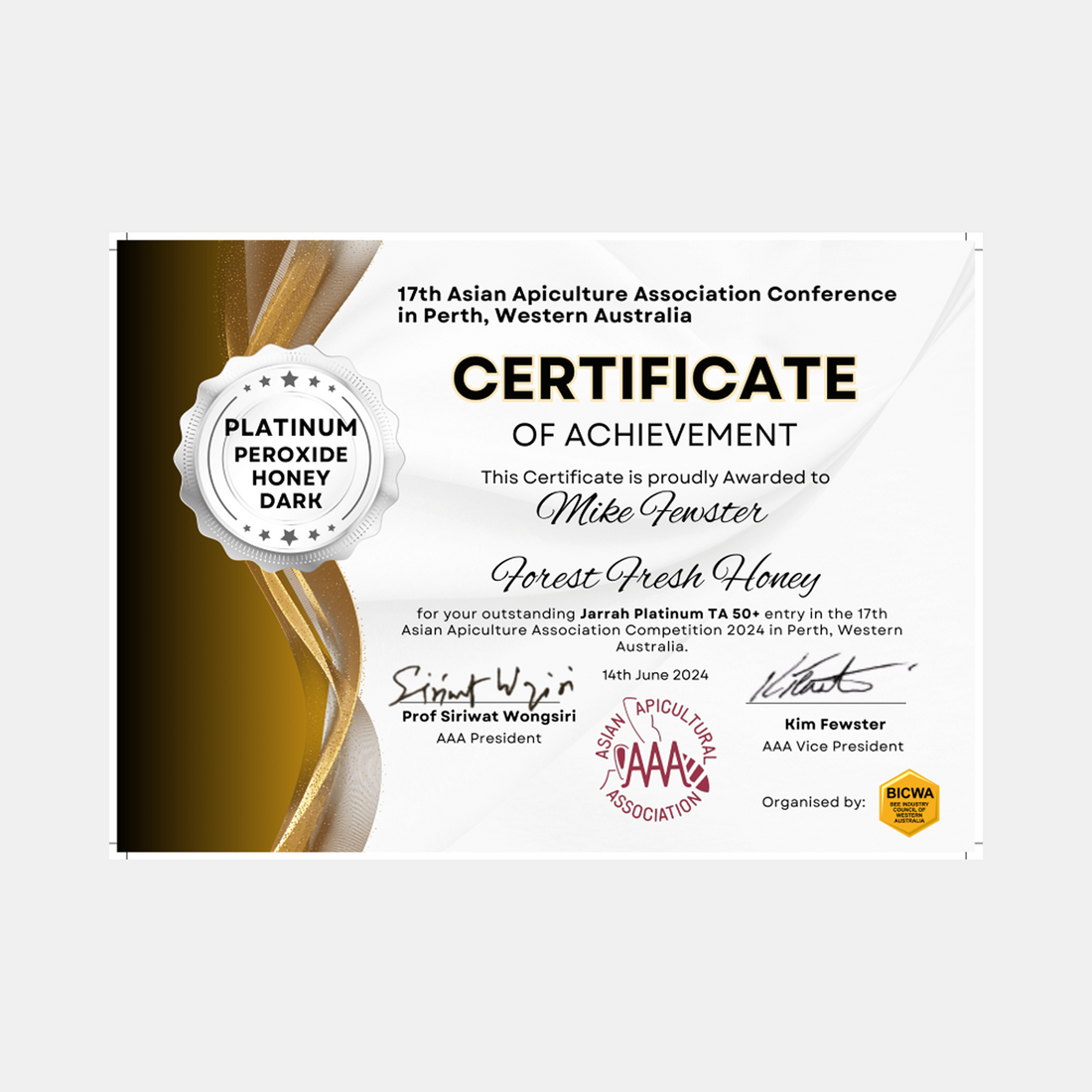 Best Dark Peroxide Honey