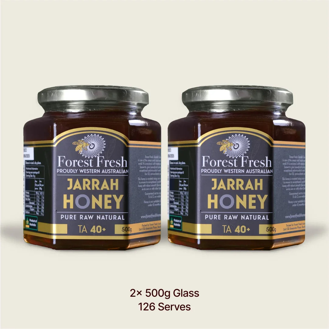 Raw Active Jarrah Honey TA40+ - Forest Fresh Honey