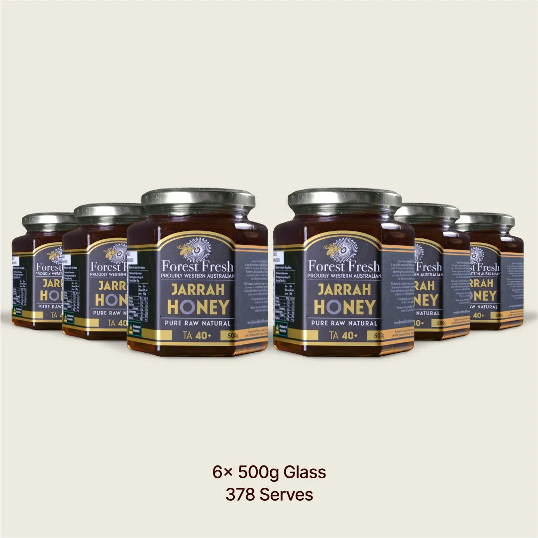 Raw Active Jarrah Honey TA40+ - Forest Fresh Honey