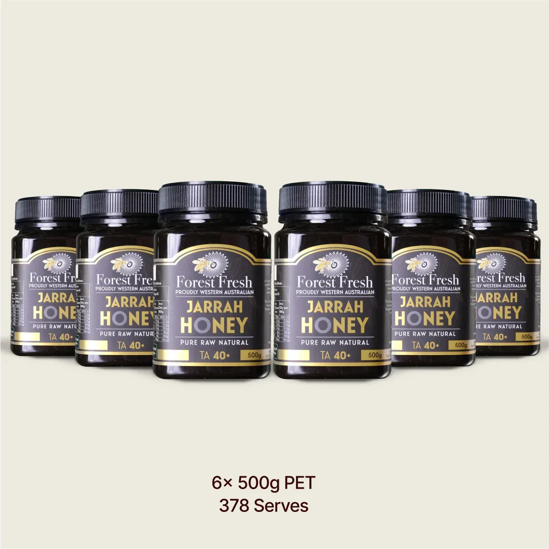 Raw Active Jarrah Honey TA40+ - Forest Fresh Honey