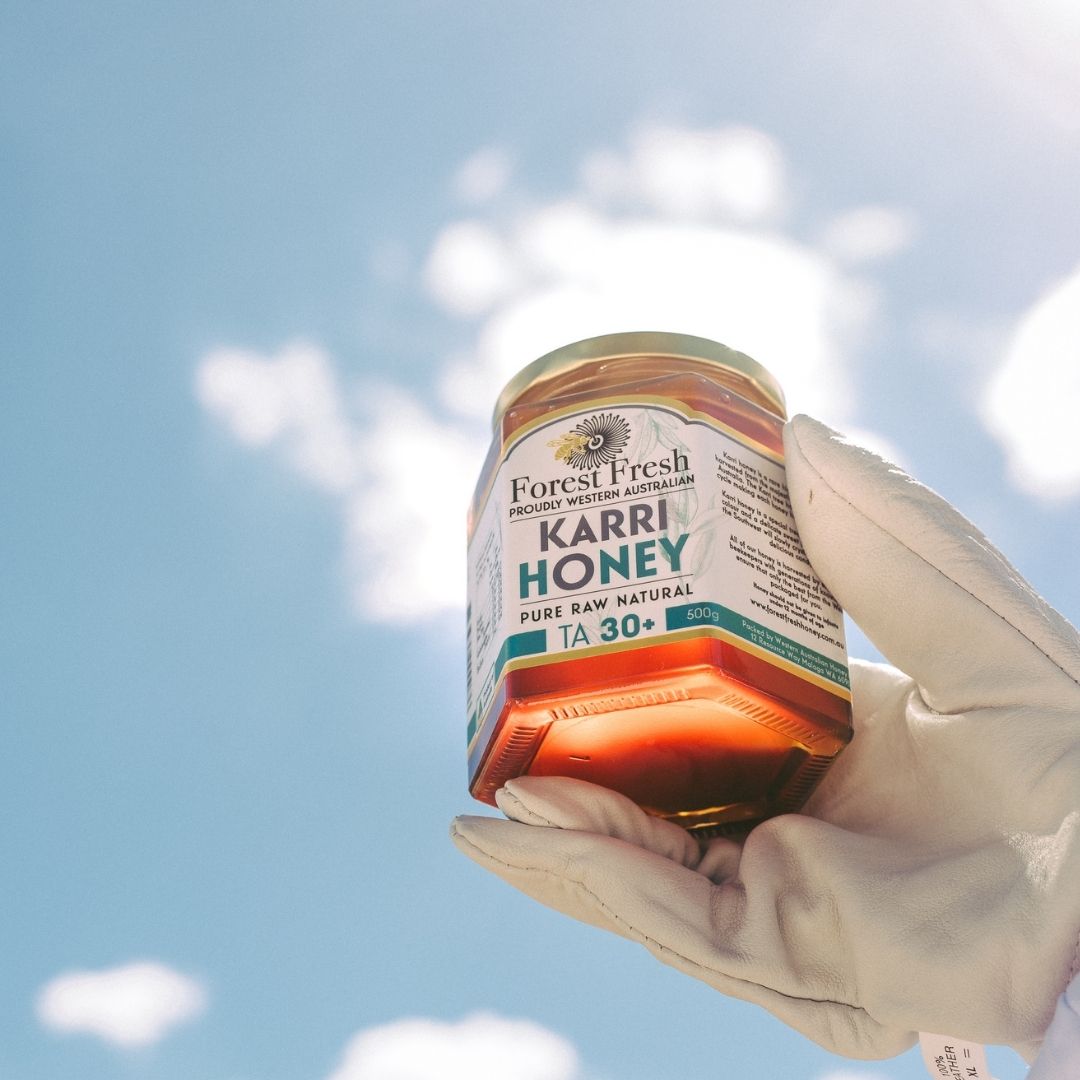 pure raw natural karri honey