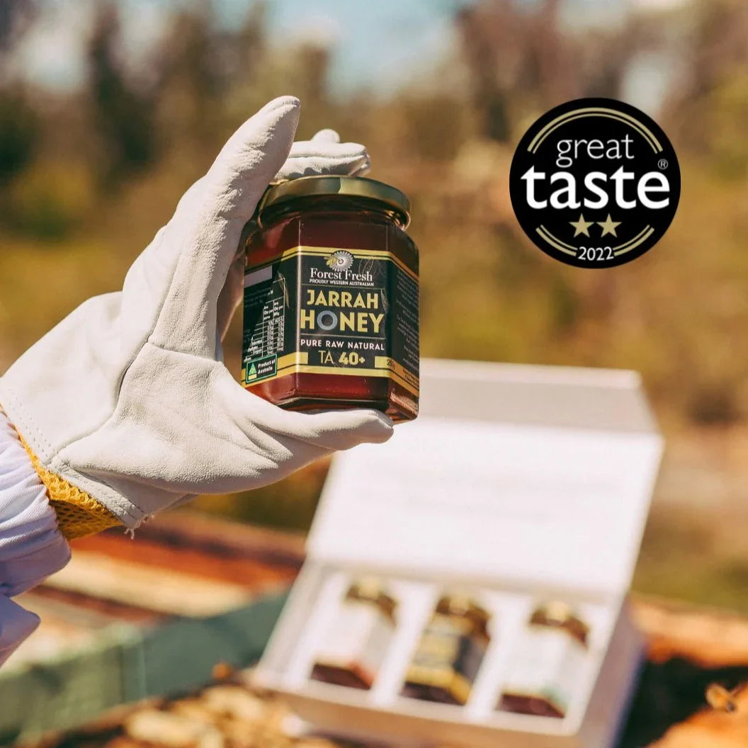 Raw Active Jarrah Honey TA40+ - Forest Fresh Honey