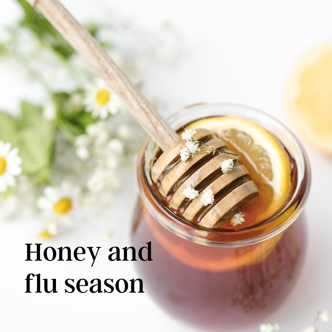 honey tea for cough
