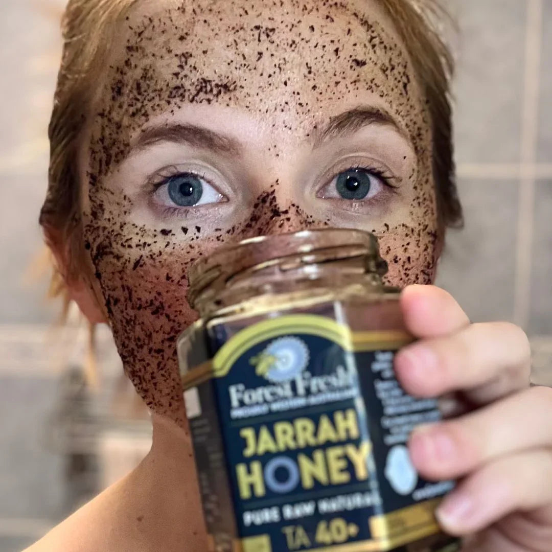 DIY Coffee Honey Face Scrub Recipe - Forest Fresh Honey