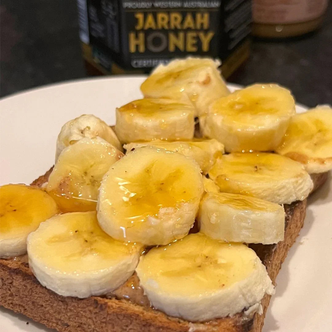 Peanut Butter Banana Toast Recipe - Forest Fresh Honey