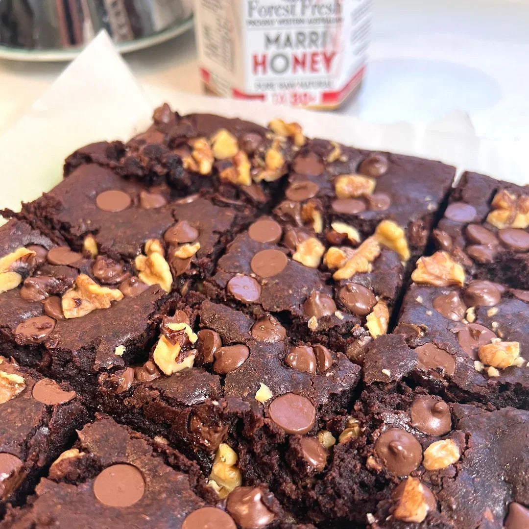 Black Bean Brownies Recipe - Forest Fresh Honey