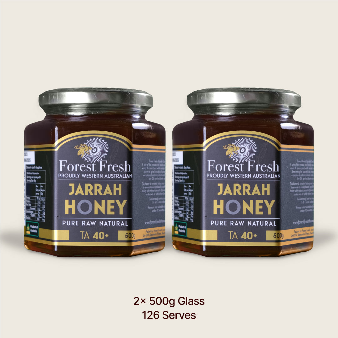 Raw Active Jarrah Honey TA40+