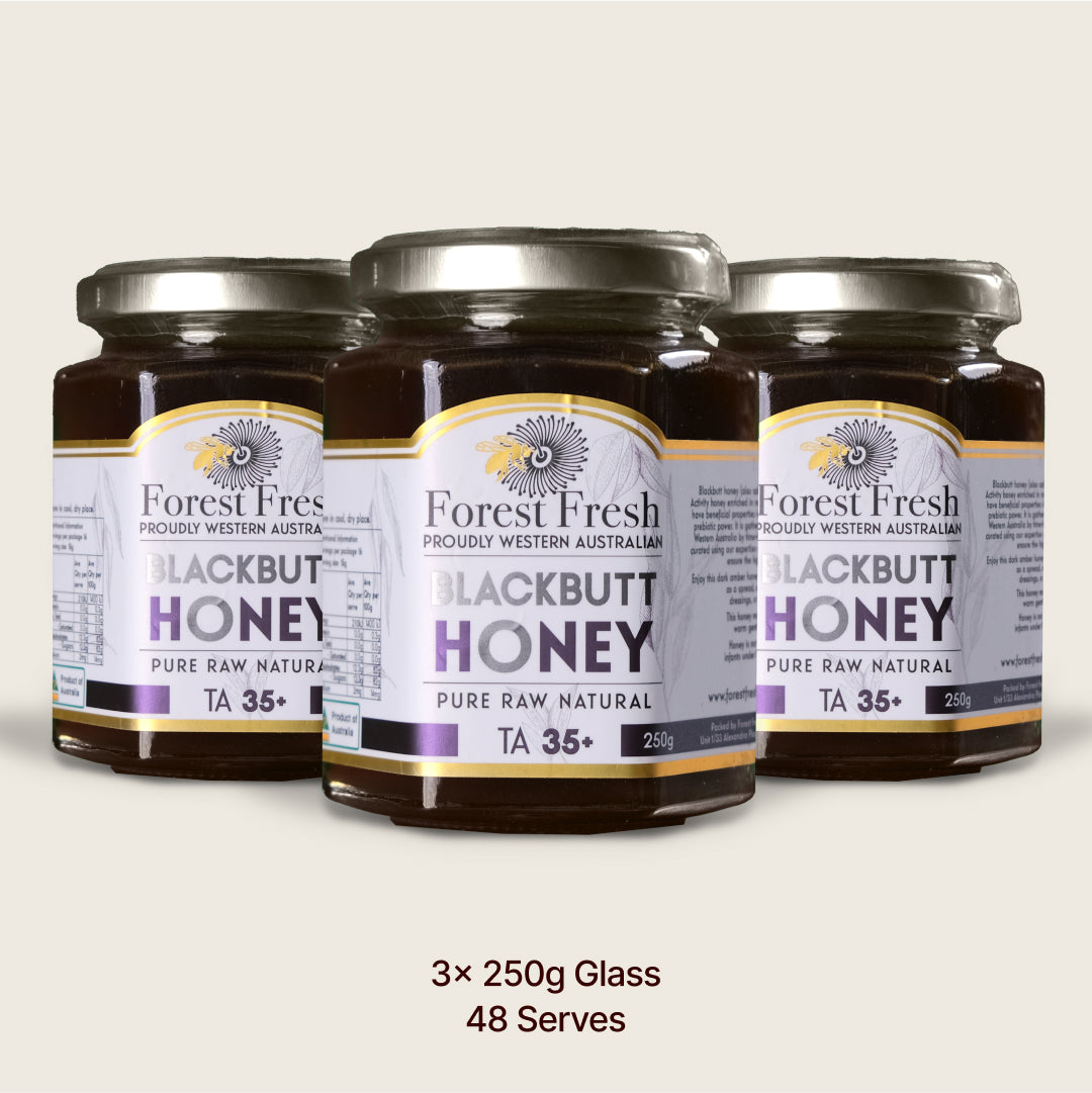 Blackbutt / Yarri Raw Honey TA30+