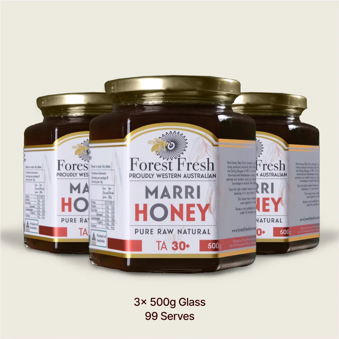 Raw Active Marri Honey TA30+ - Forest Fresh Honey