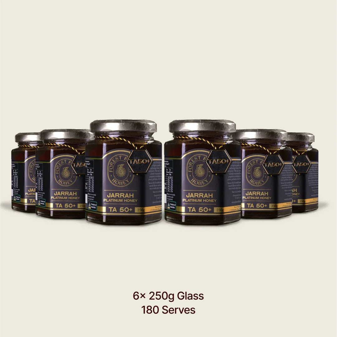 Jarrah Platinum TA50+ (MGO 4000+ equiv) (Copy) - Forest Fresh Honey