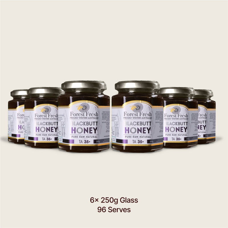 Blackbutt / Yarri Raw Honey TA30+