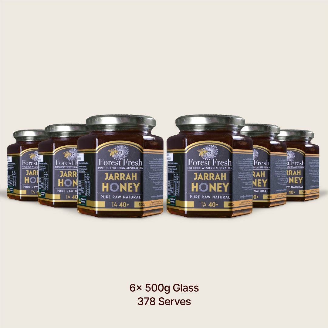 Raw Active Jarrah Honey TA40+