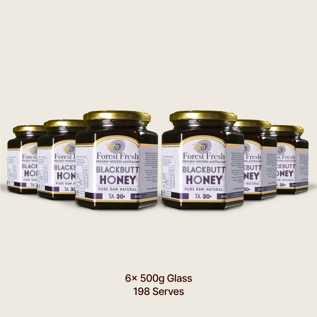 Blackbutt / Yarri Raw Honey TA30+