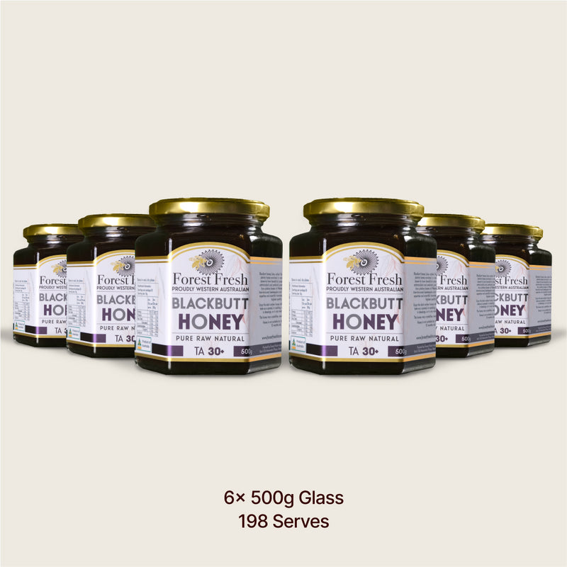 Blackbutt / Yarri Raw Honey TA30+