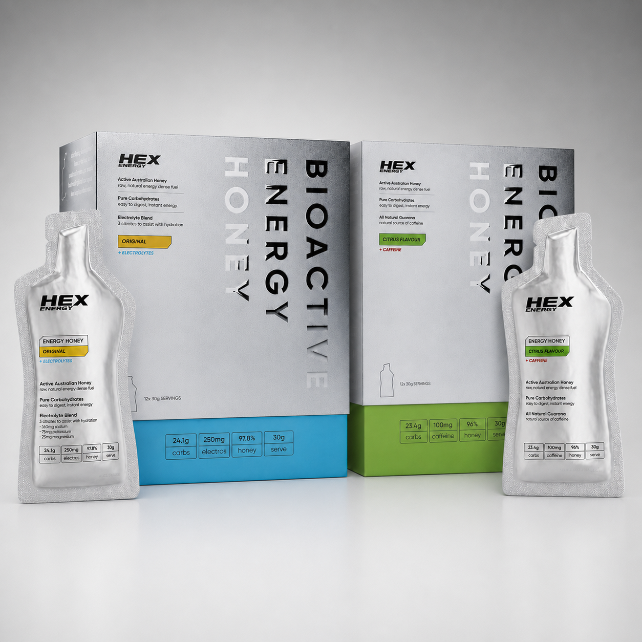 HEX Energy - Bioactive Energy Honey