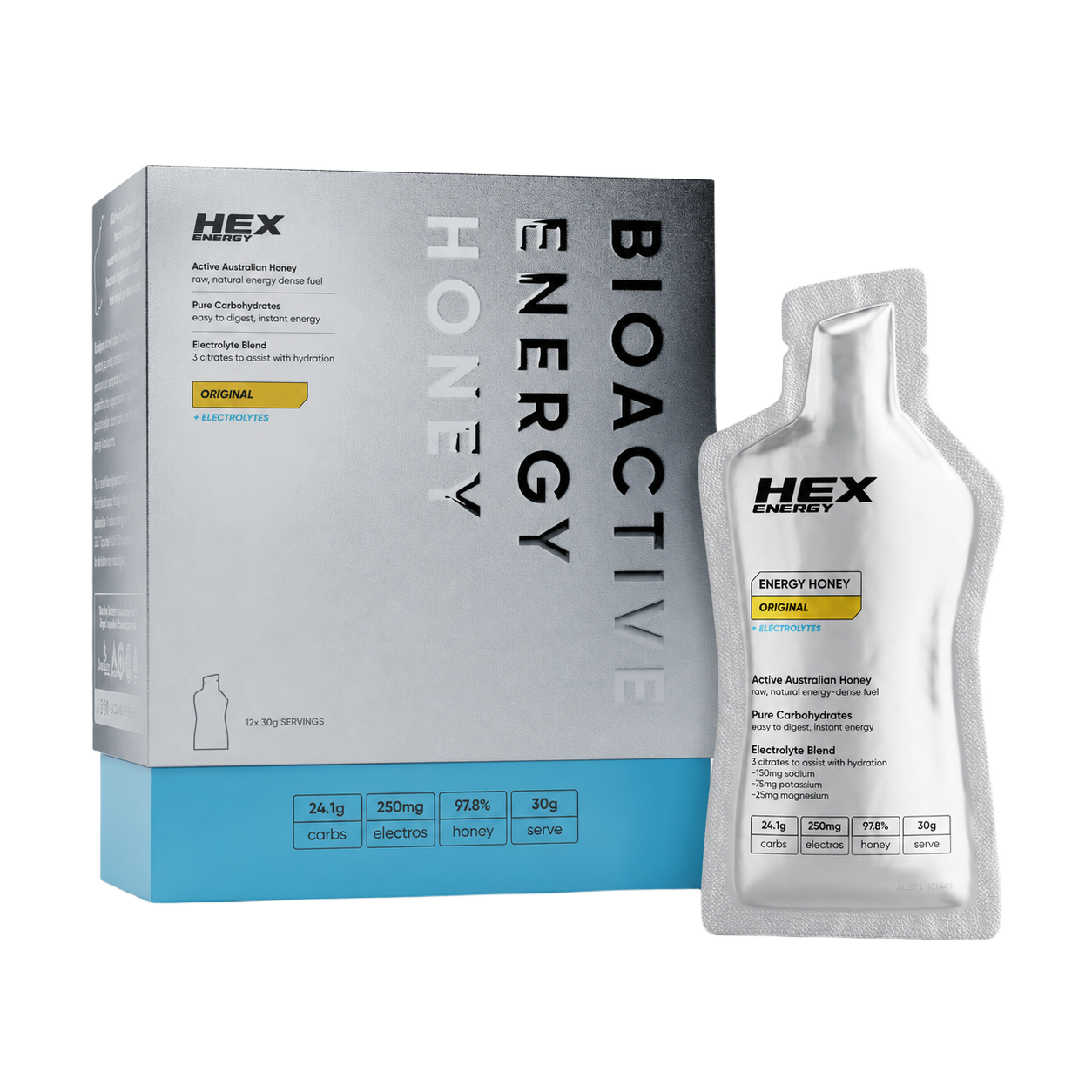 HEX Energy - Bioactive Energy Honey