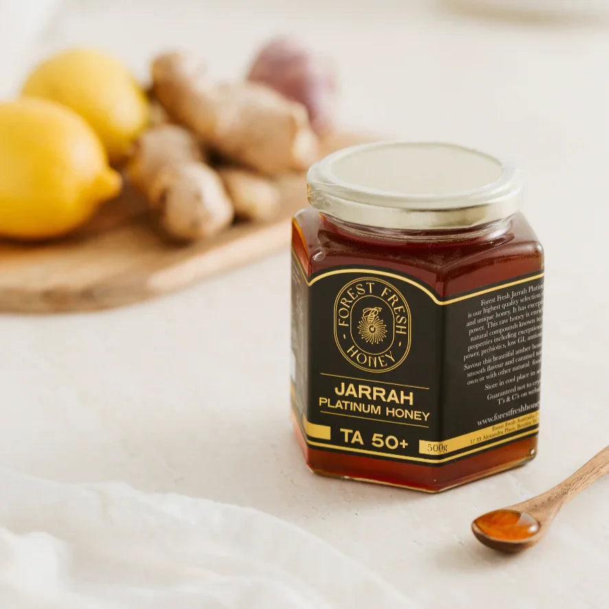Jarrah Platinum TA50+ (MGO 4000+ equiv) (Copy) - Forest Fresh Honey