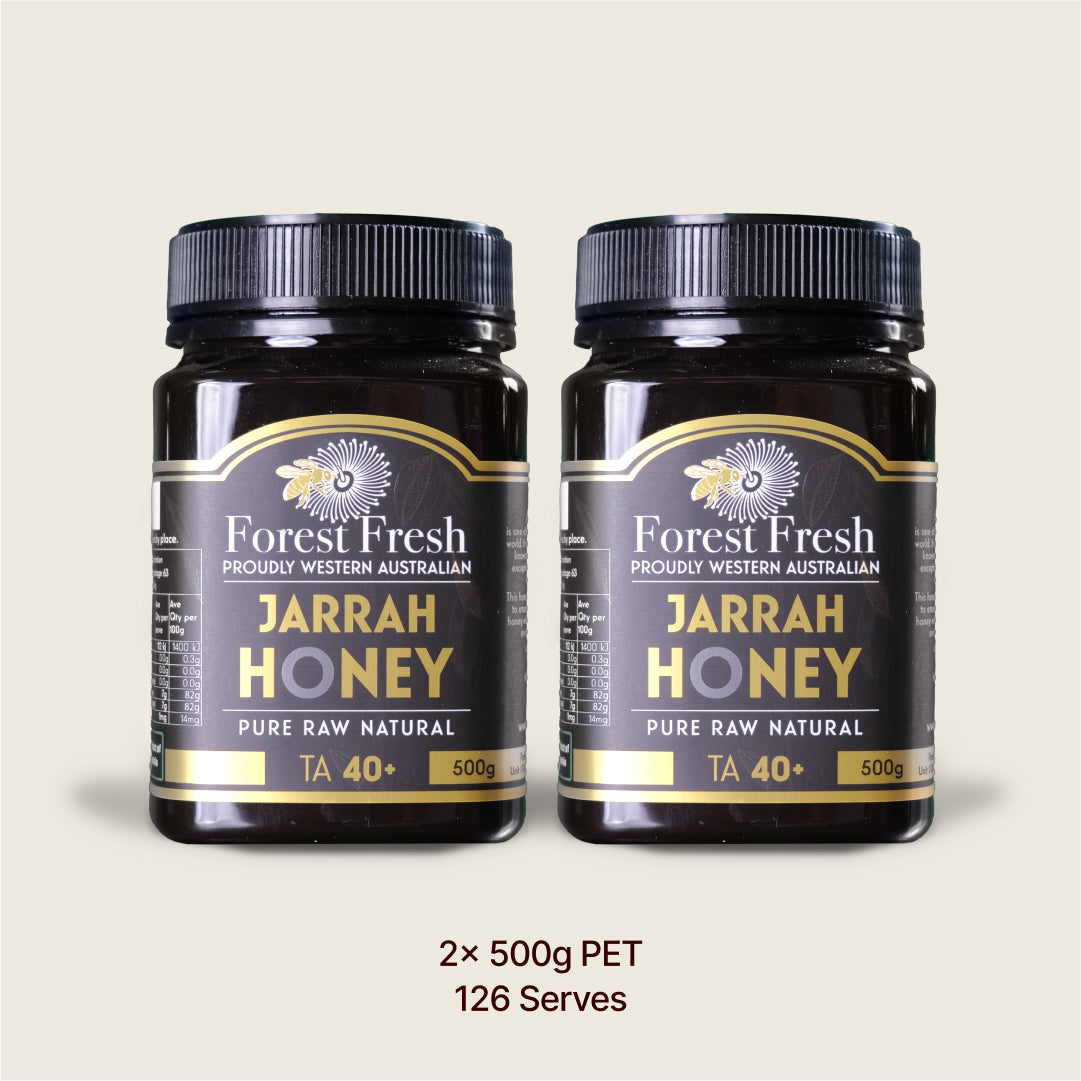 Raw Active Jarrah Honey TA40+