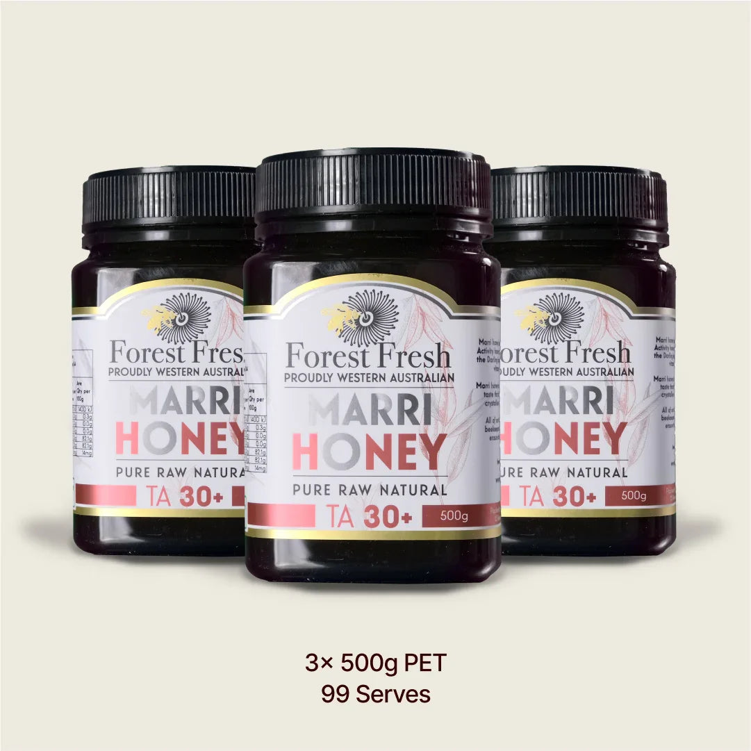 Raw Active Marri Honey TA30+ - Forest Fresh Honey