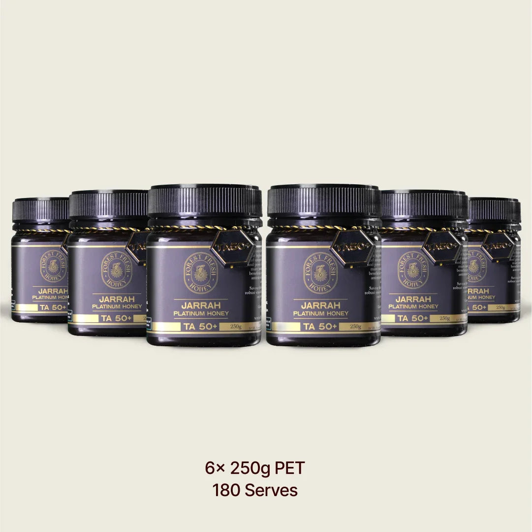 Jarrah Platinum TA50+ (MGO 4000+ equiv) (Copy) - Forest Fresh Honey