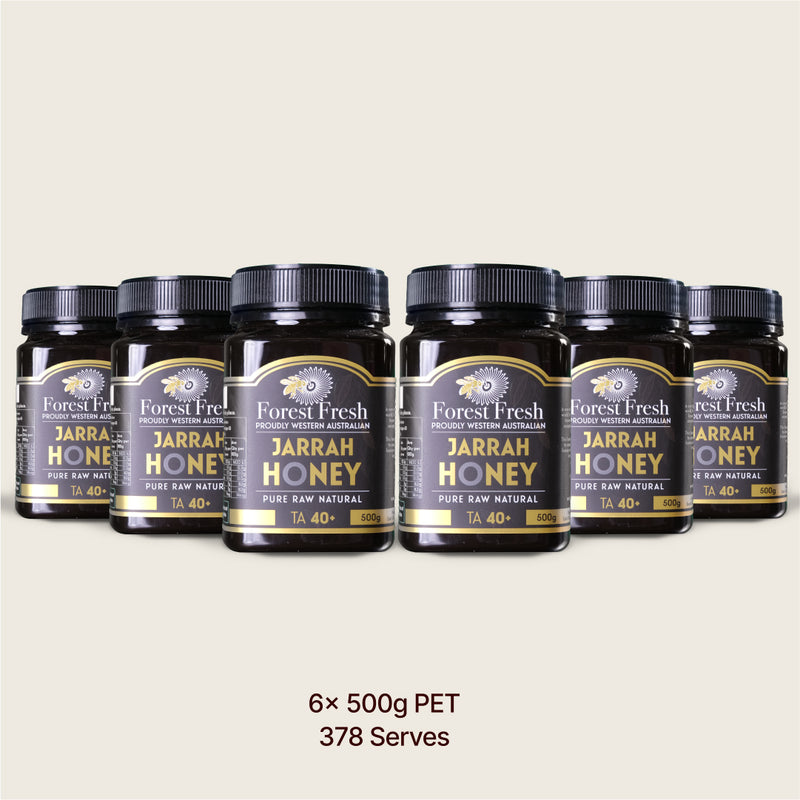 Raw Active Jarrah Honey TA40+