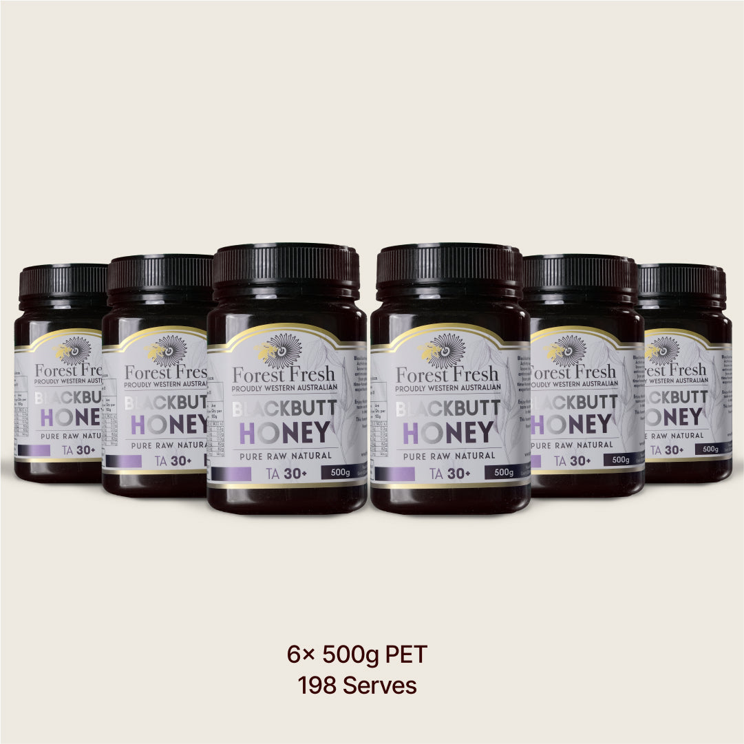 Blackbutt / Yarri Raw Honey TA30+