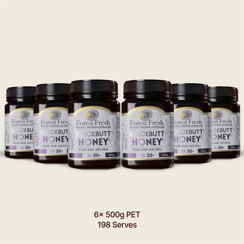 Blackbutt / Yarri Raw Honey TA30+