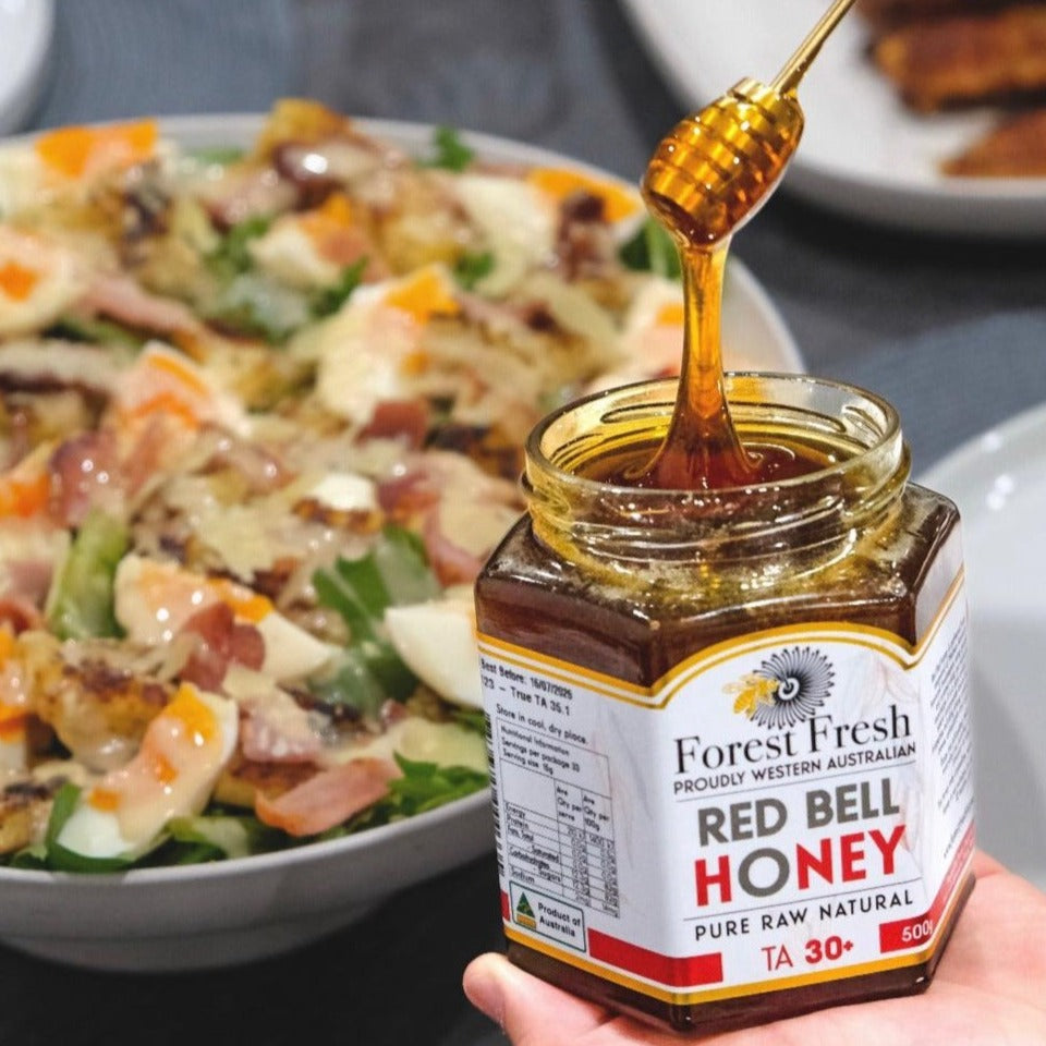Red Bell Raw Honey TA30+ - Forest Fresh Honey