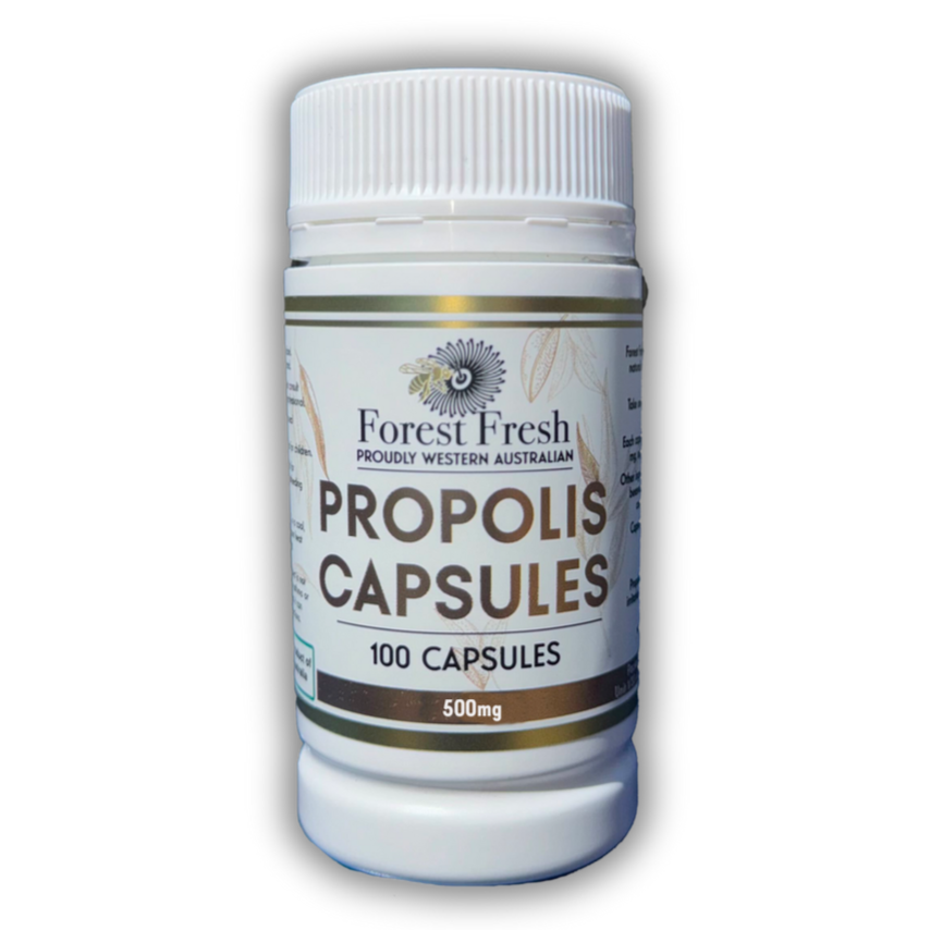 Propolis Capsules 500mg - Forest Fresh Honey