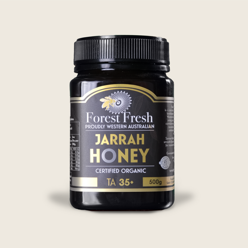 Organic TA35+ Jarrah Honey (MGO 2142 equiv)