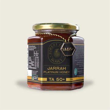 Jarrah Platinum TA50+ (MGO 4000+ equiv) (Copy) - Forest Fresh Honey