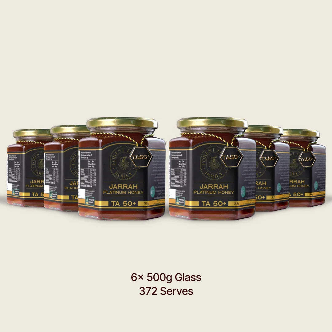 Jarrah Platinum TA50+ (MGO 4000+ equiv) (Copy) - Forest Fresh Honey