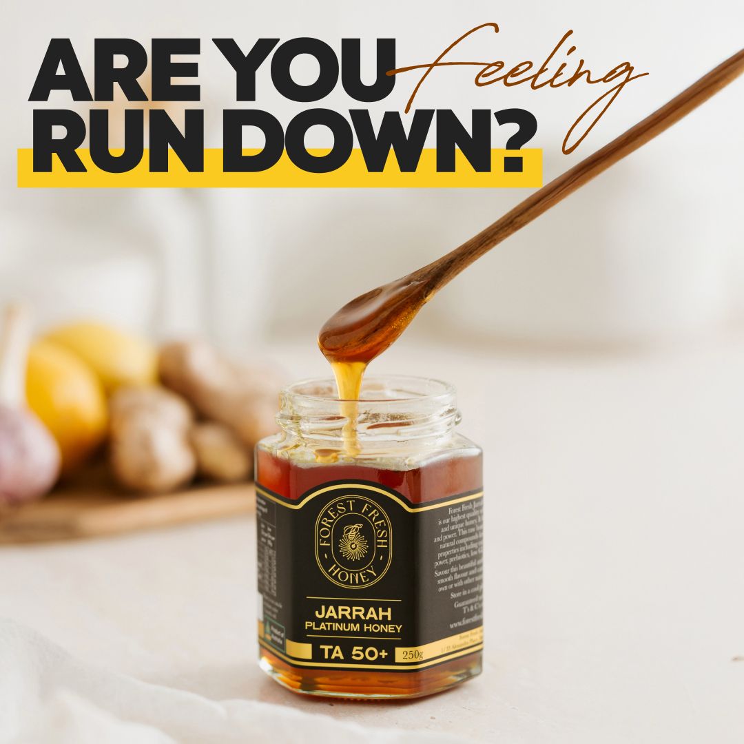 Jarrah Platinum TA50+ Raw Honey
