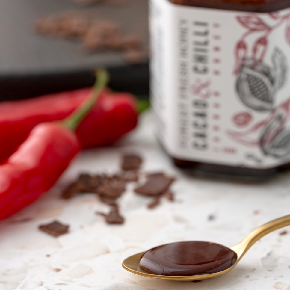 cacao and chilli jarrah honey superfood infusion