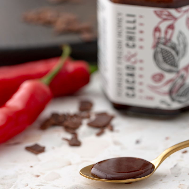 cacao and chilli jarrah honey superfood infusion
