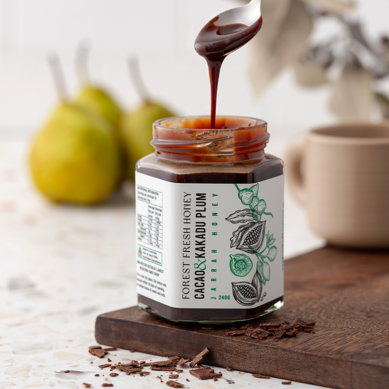 Cacao & Kakadu Plum Jarrah Honey - Forest Fresh Honey