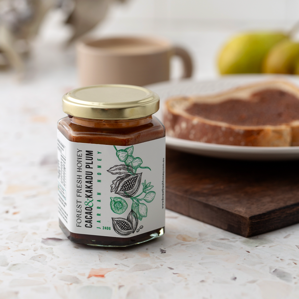 Cacao & Kakadu Plum Jarrah Honey - Forest Fresh Honey