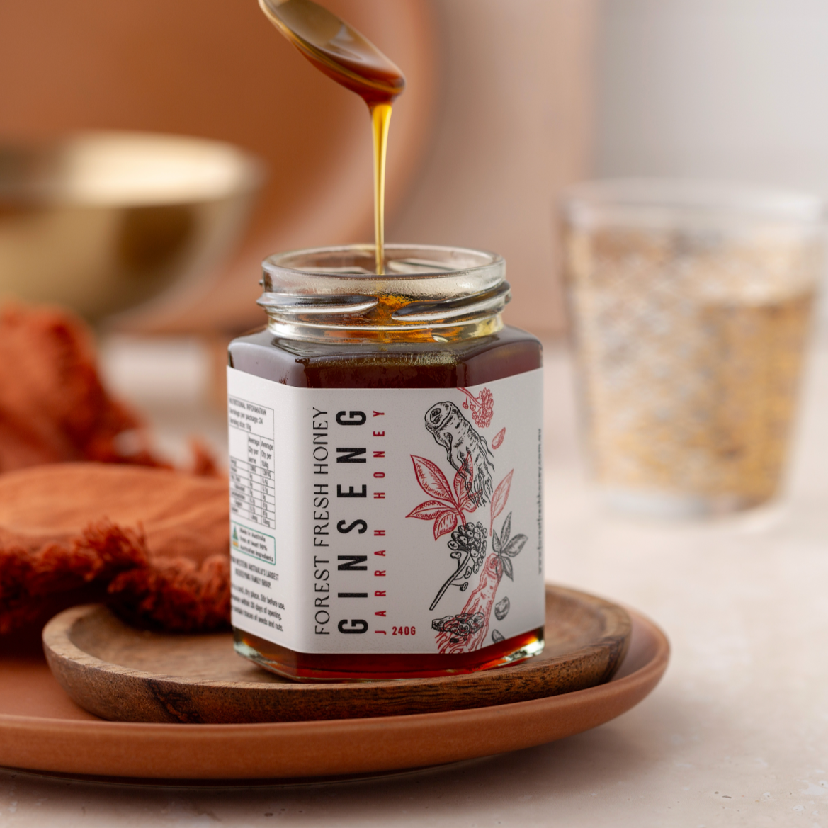 ginseng jarrah honey superfood infusion