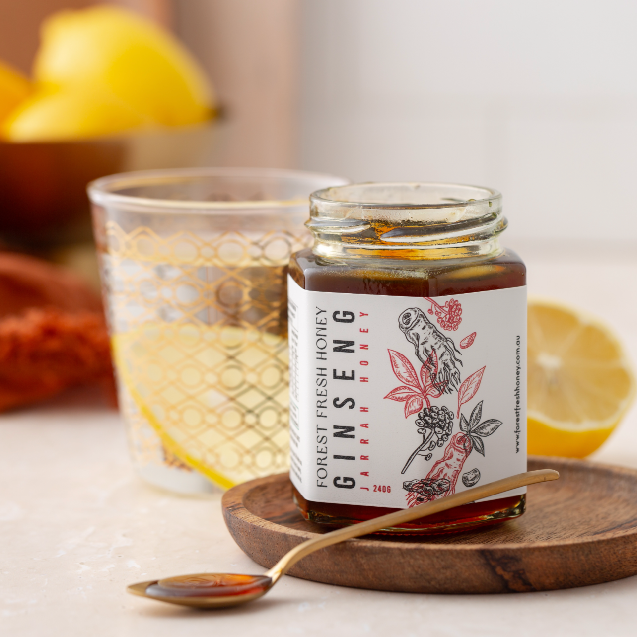 ginseng jarrah honey superfood infusion