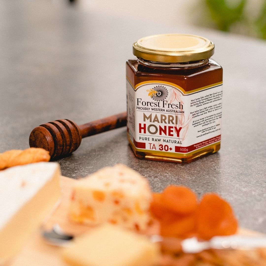 pure raw natural marri honey