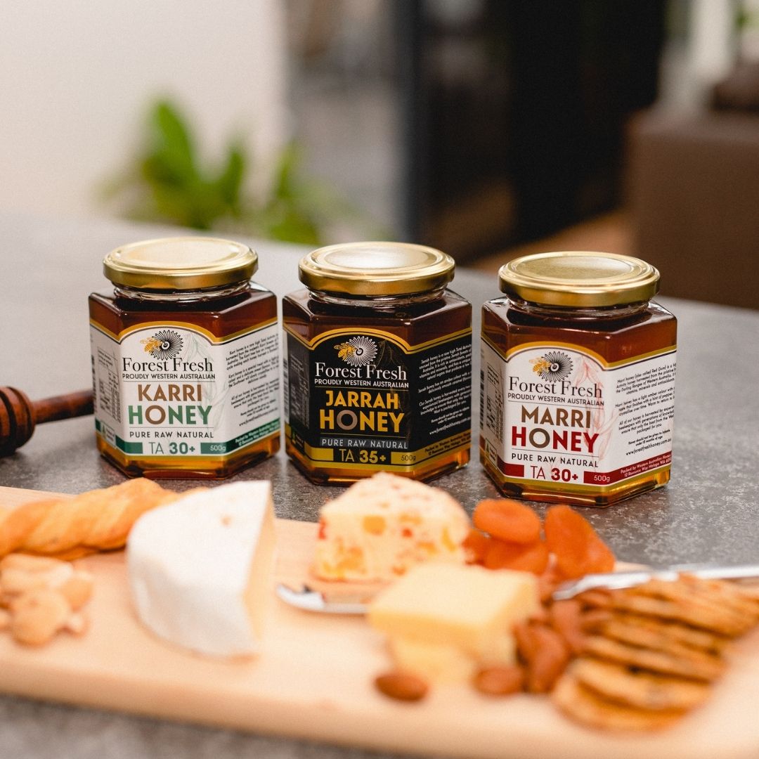 pure active raw honey