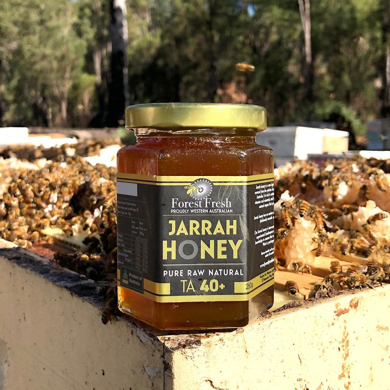 jarrah honey pure raw natural